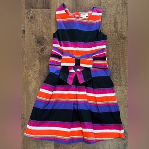 Kate spade New York girls stripes Jillian dress Sz 12